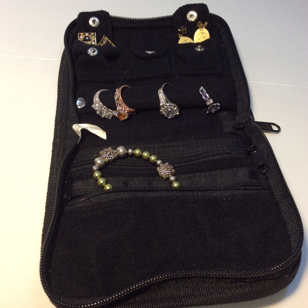 Magellan zippered Jewelry Travel bag
